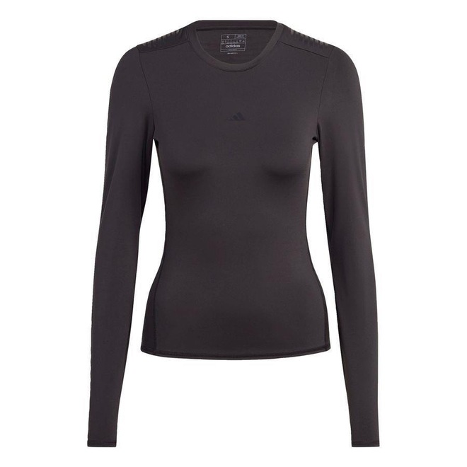 Camiseta adidas Manga Longa Techfit Control X Rheon - Feminina - Foto 1