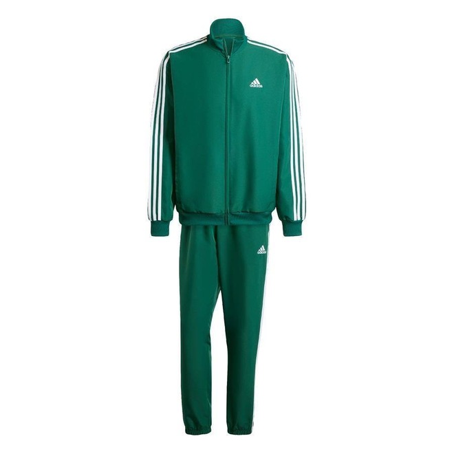 Agasalho adidas Malha 3-Stripes - Masculino - Foto 1