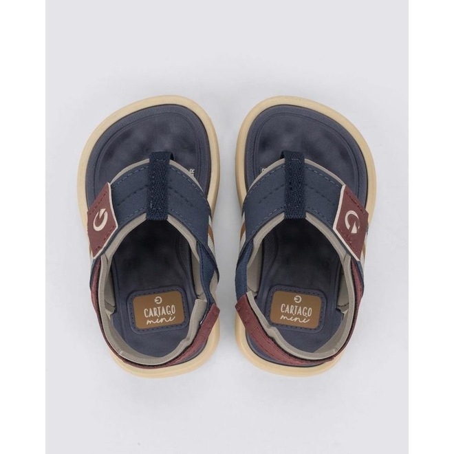 Chinelo De Dedo Cartago Mini Ii Baby - Menino - Foto 1