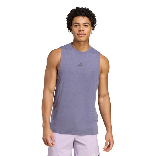 Camiseta Regata adidas D4T Tank - Masculina - Foto 1