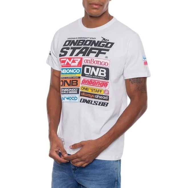 Camiseta Onbongo Staff Trove - Masculina - Foto 1