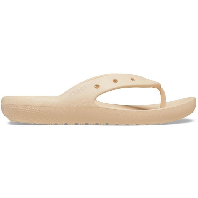 Chinelo Crocs Classic Flip V10 Shitake - Adulto - Foto 1