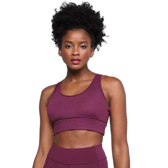 Top Fitness Mizuno Prime 3 com Bojo - Feminino - Foto 1