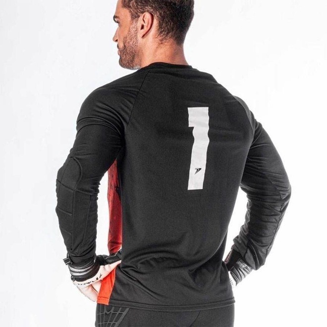 Camiseta de Goleiro Poker Manga Longa Siblimax Chaos - Masculina - Foto 1