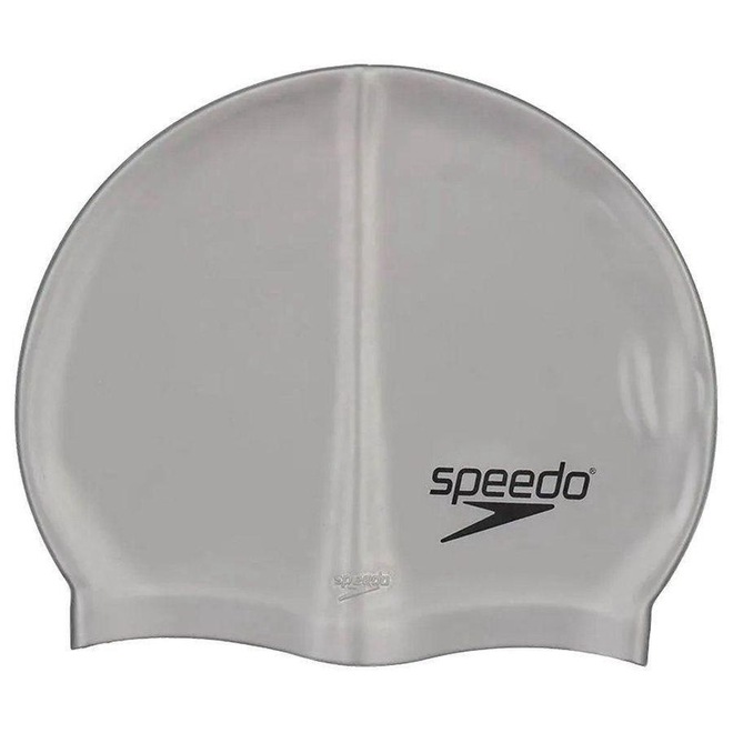 Touca de Natação Speedo Flat Swin Cap Silicone Treinamento - Adulto - Foto 1