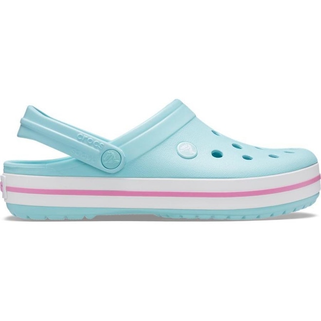 Sandália Crocs Crocband Pure Water - Masculina - Foto 1
