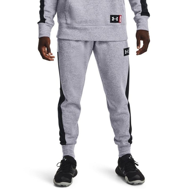 Calça Under Armour Baseline Hoodie - Masculina - Foto 1