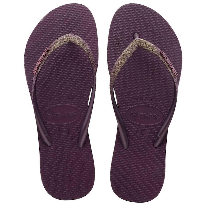 Sandália Havaianas Slim Sparkle II - Masculina - Foto 1