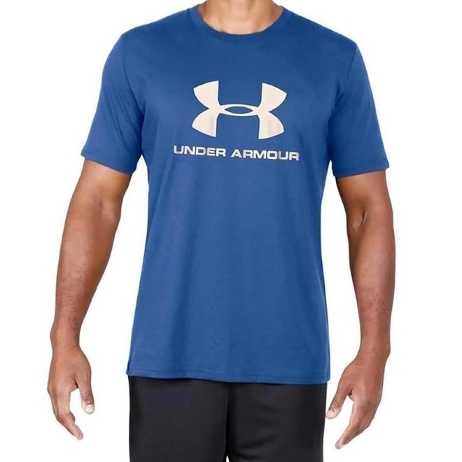 Camiseta Under Armour Sportstyle Logo - Masculina - Foto 1