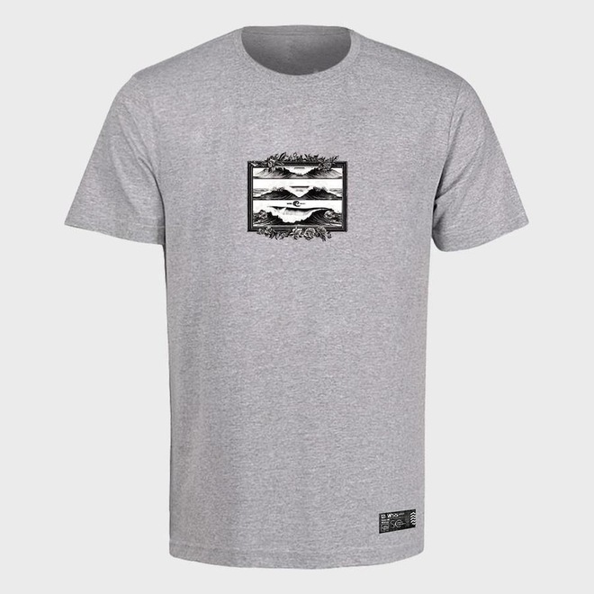 Camiseta Plus Size WSS Brasil Retro Wave Prime - Masculina - Foto 1