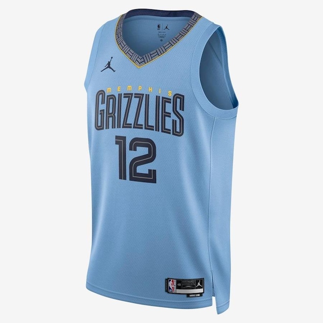Camiseta Regata Jordan Memphis Grizzlies Statement Edition 2023/24 - Masculina - Foto 1