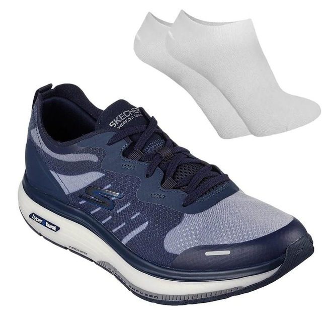 Tênis Skechers Go Walk Workout + 1 Par de Meias - Masculino - Foto 1