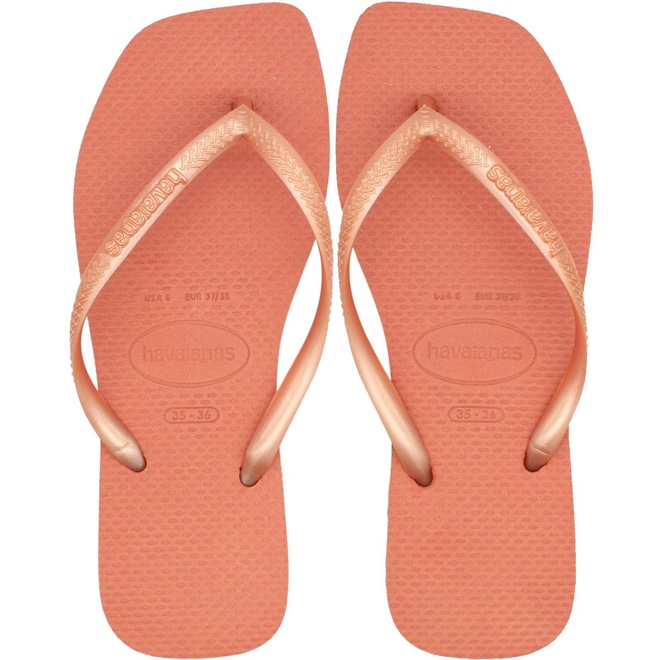Chinelo de Dedo Havaianas Slim Square Basic - Feminino - Foto 1