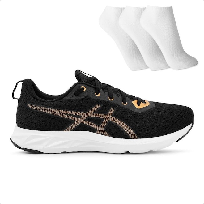 TÊNIS ASICS VERSABLAST 2 SE + 3 PARES DE MEIA - MASCULINO - Foto 1