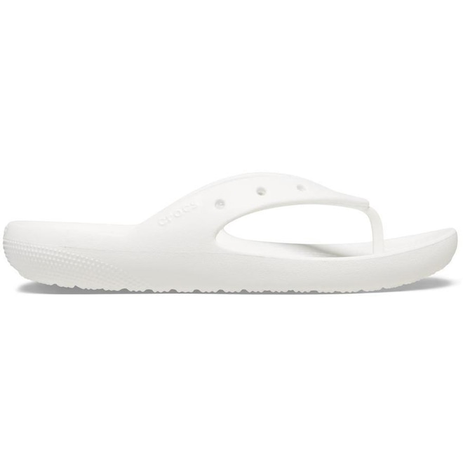Chinelo Crocs Classic Flip V10 White - Unissex - Foto 1