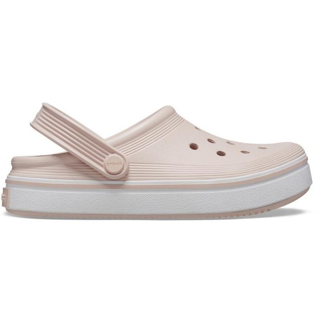 Sandália Crocs Off Court Clog T Quartz - Unissex - Foto 1