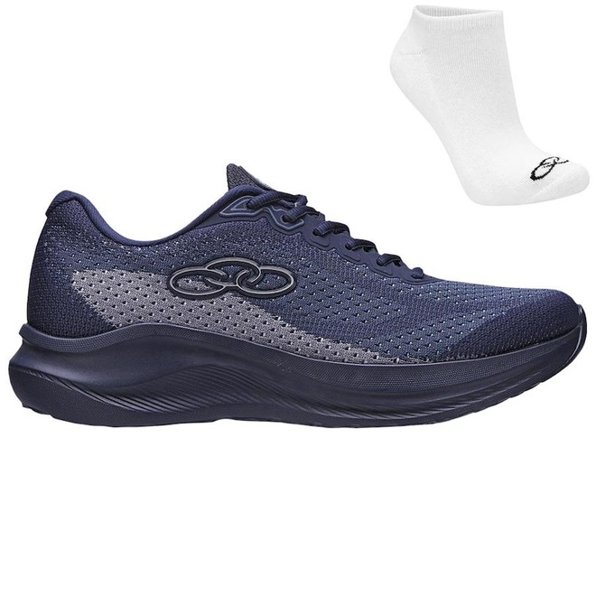 Kit Tênis Olympikus Soma - Unissex + Meia - Foto 1