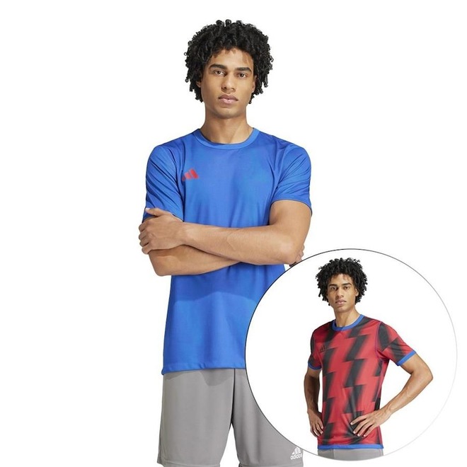 Camiseta adidas Reversível 24 - Masculina - Foto 1
