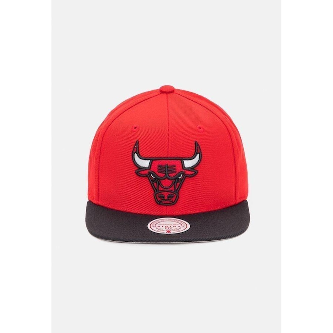 Boné Aba Reta Mitchell & Ness NBA Team 2 Tone Chicago Bulls - Adulto - Foto 1