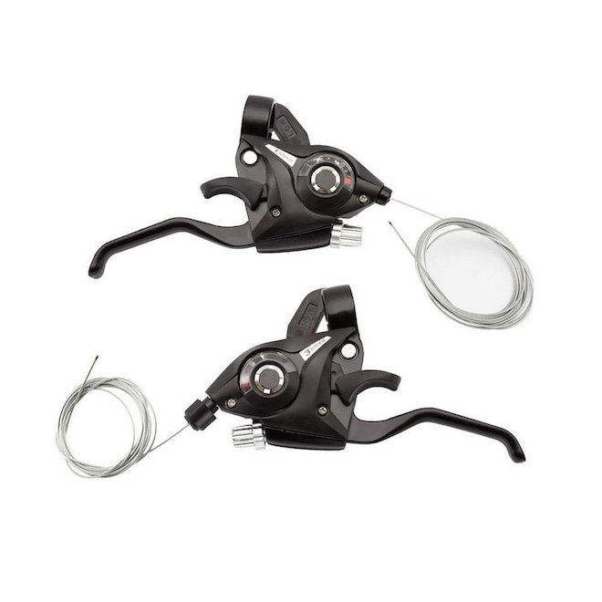 Alavanca de Câmbio Paco V-Fire 27V com Cabos Maçaneta Poly - Foto 1