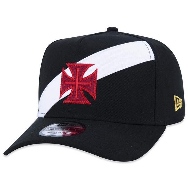 Boné do Vasco Da Gama New Era 9Forty A-Frame Futebol - Snapback - Adulto - Foto 1