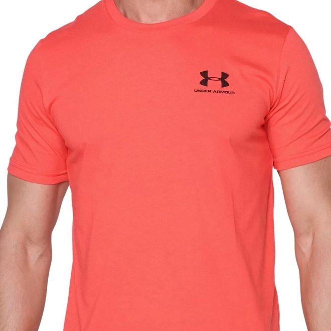 Camiseta Under Armour Sportstyle Left - Masculina - Foto 1