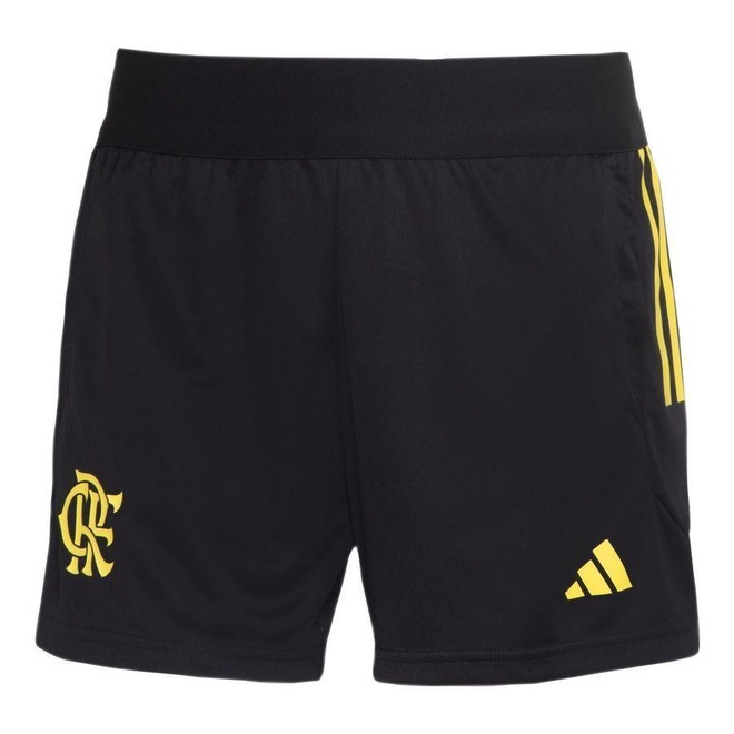 Shorts do Flamengo 24/25 adidas - Feminino - Foto 1