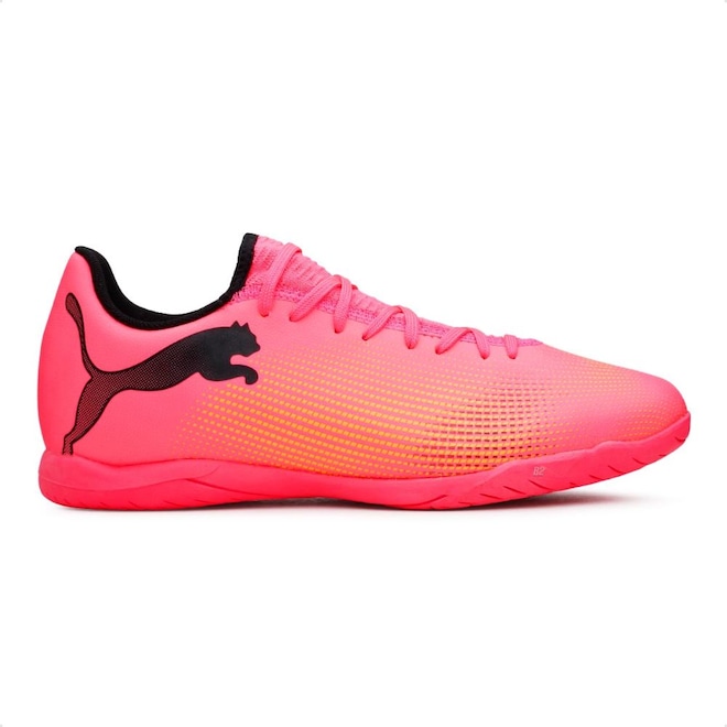 Chuteira Futsal Puma Future 7 Play Adulto - Foto 1