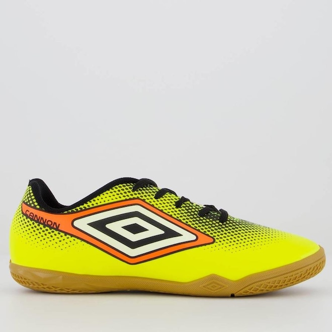 Chuteira Futsal Umbro Cannon Jr - Infantil - Foto 1