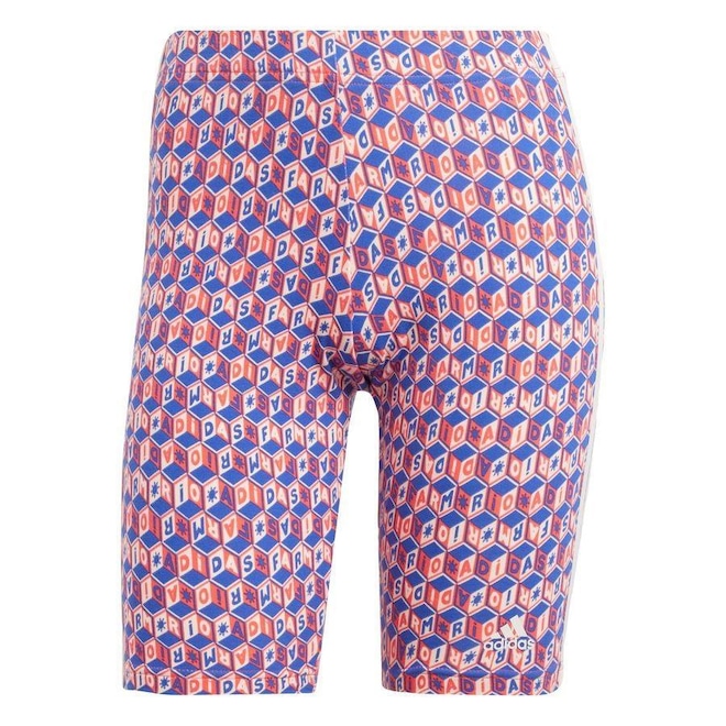 Calça Legging adidas Farm Bike Short - Feminina - Foto 1