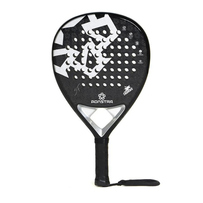 Raquete Padel Adastra Taurus Stefano Flores Carbono 12K - Foto 1