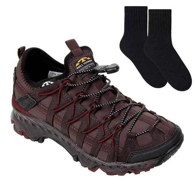 Tênis Bull Terrier Hawk II - Masculino + Par de Meia - Foto 1