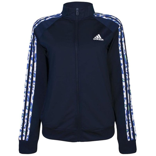 Jaqueta Sem Capuz adidas Animal Essentials 3S - Feminina - Foto 1