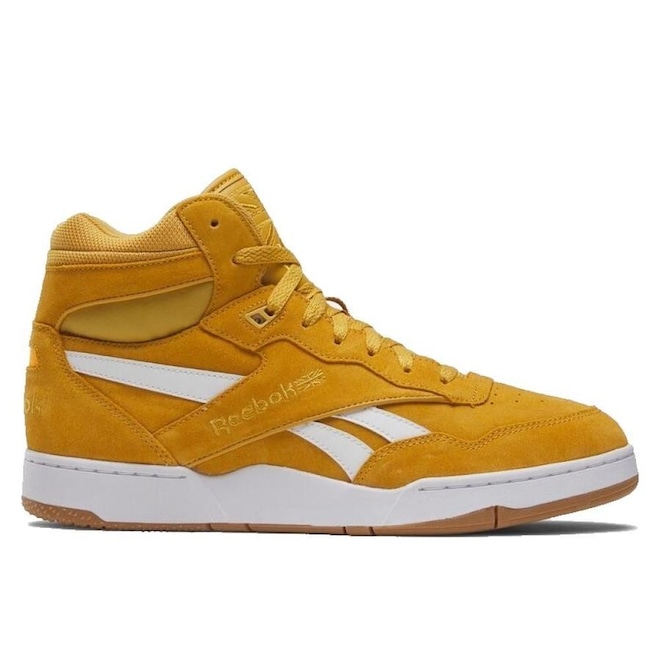 Tênis Reebok Bb 4000 Ii Mid Masculino Amarelo - Foto 1