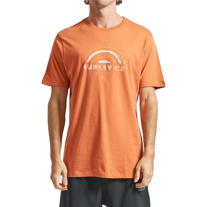 Camiseta Hurley Aqua Sm24 - Masculina - Foto 1