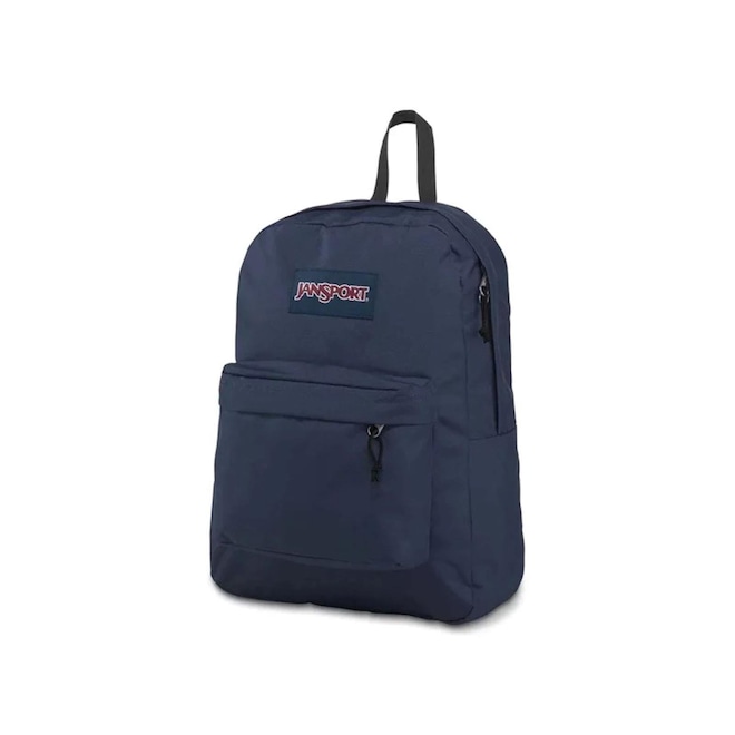 Mochila Super Break Jansport Azul Marinho - Foto 1