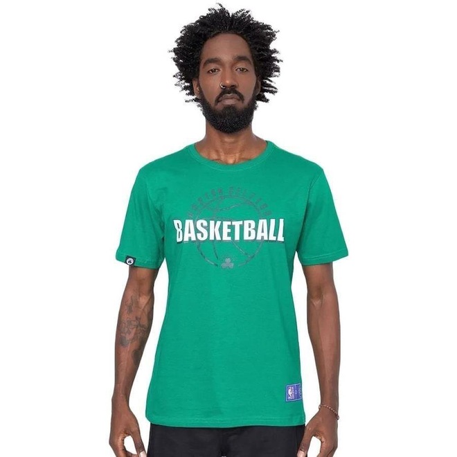 Camiseta NBA Boston Celtics Ball Outline - Masculina - Foto 1