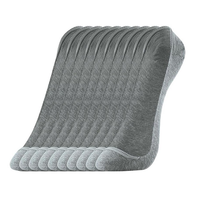 Kit Meias Sapatilha She Invisível - 10 Pares - Adulto - Foto 1