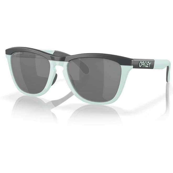 Óculos de Sol Unissex Oakley Frogskins Range Matte Carbon - Foto 1