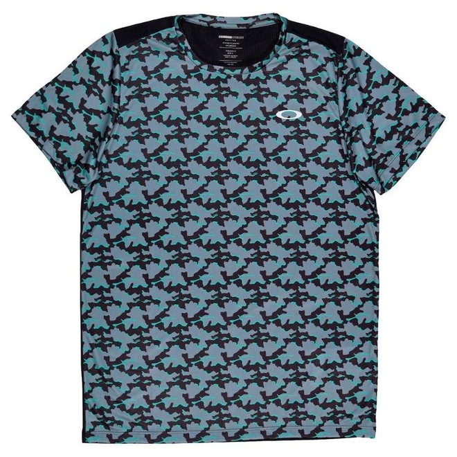 Camiseta Oakley Trn Camo Ss Tee - Masculina - Foto 1