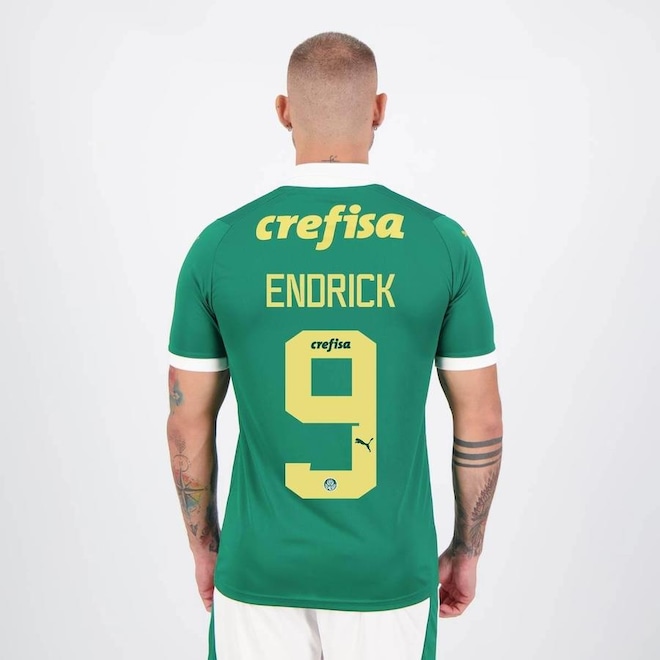 Camisa 1 do Palmeiras 2024 9 Endrick Puma - Masculina - Foto 1