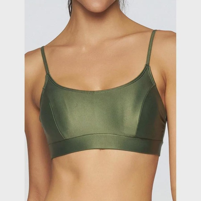 Top Fitness Body For Sure Alça Reta Energy - Feminino - Foto 1