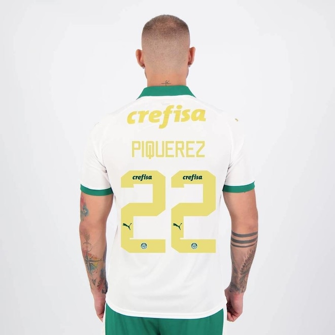 Camisa 2 do Palmeiras 2024 22 Piquerez Puma - Masculina - Foto 1