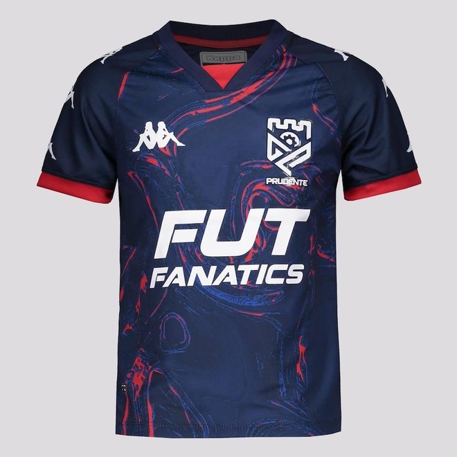 Camisa Kappa Grêmio Prudente I 2024 - Infantil - Foto 1