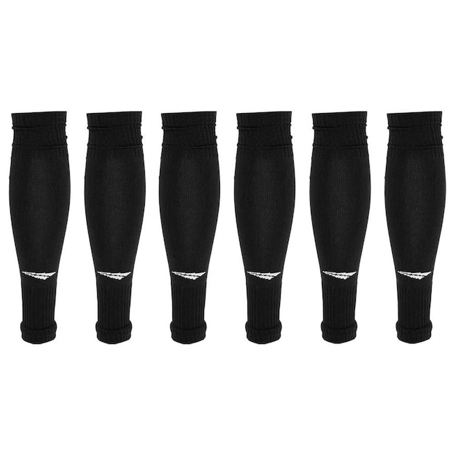 Kit de Canelitos Penalty Storm com 3 Pares - Infantil - Foto 1