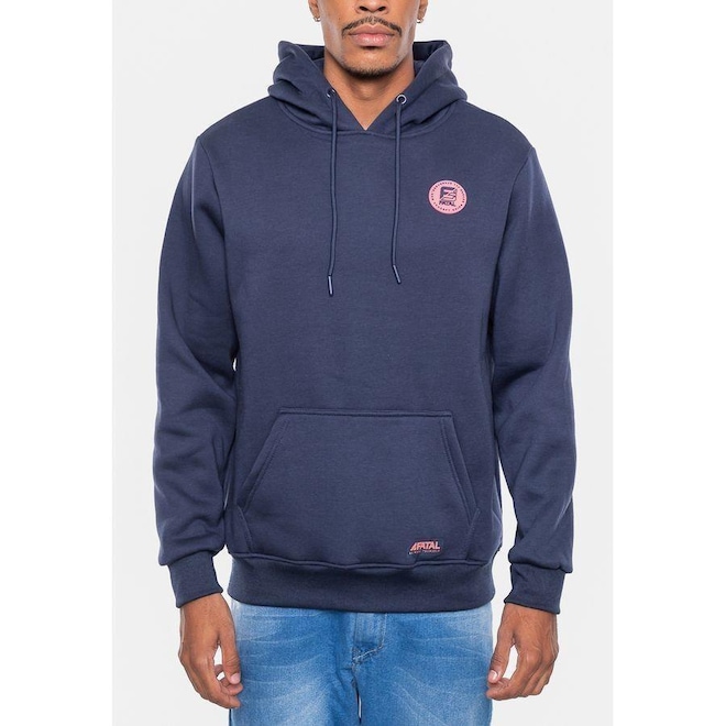 Blusão de Moletom com Capuz Fatal - Masculino - Foto 1