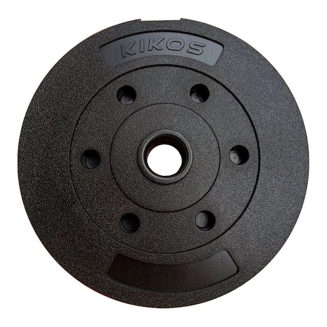 Anilha Kikos 5kg Basic Cement PS - Foto 1