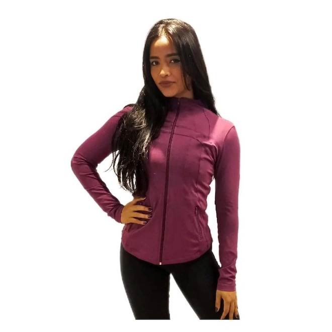 Jaqueta sem Capuz Best Fit Suplex Light - Feminina - Foto 1