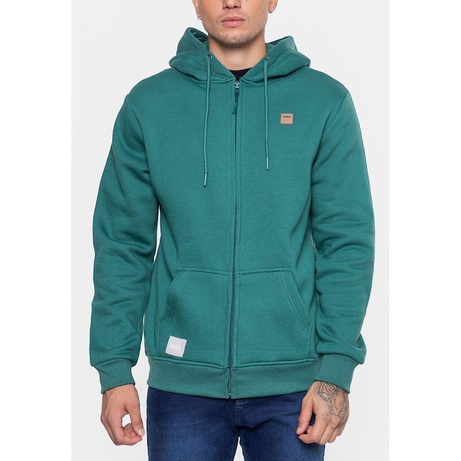 Blusão de Moletom com Capuz Hd Aberto - Masculino - Foto 1