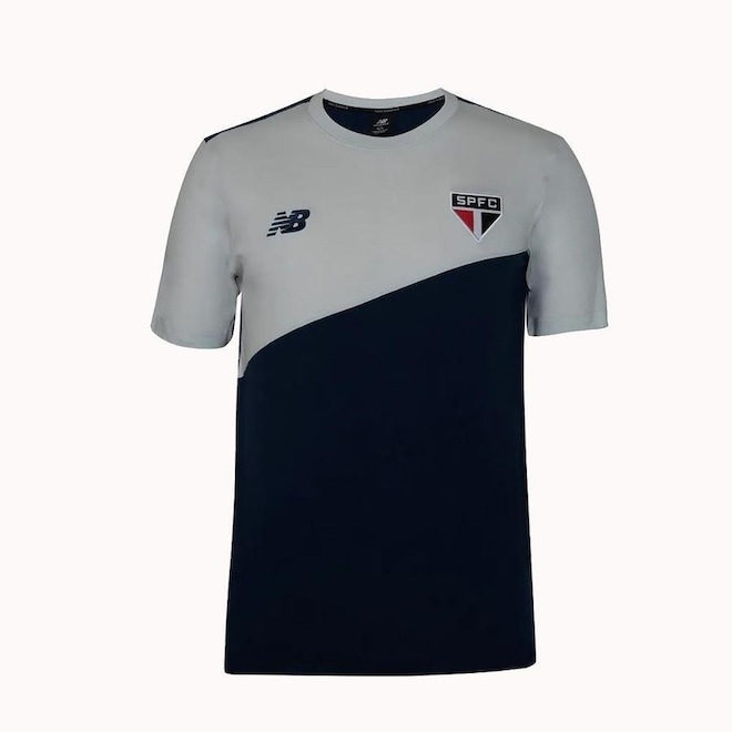 Camisa São Paulo New Balance 2024 Viagem II - Masculina - Foto 1